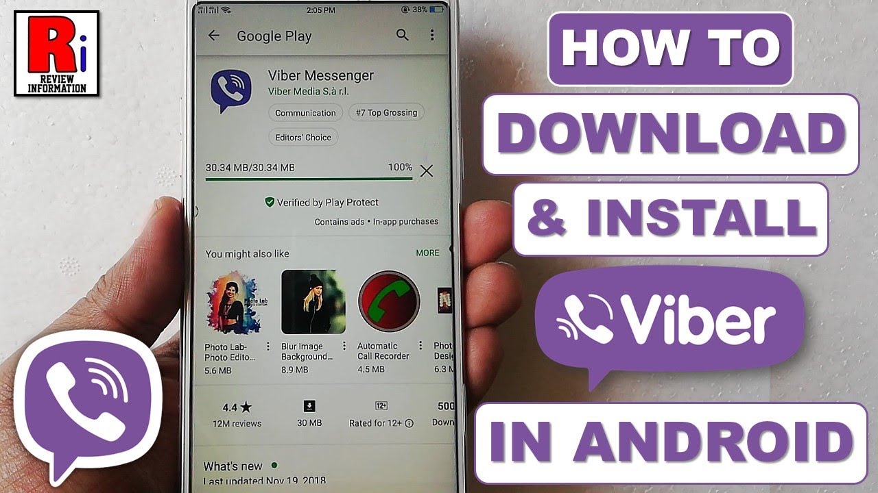 download and install viber